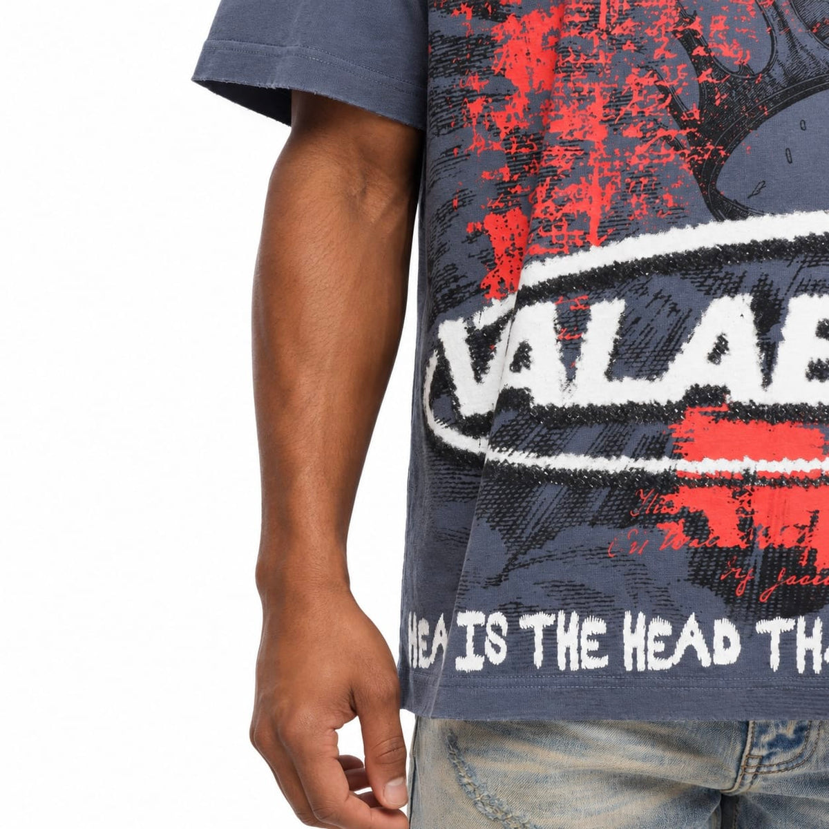 Valabasas The Crown Tee (Vintage Blue) VLBS-VCR1-1018