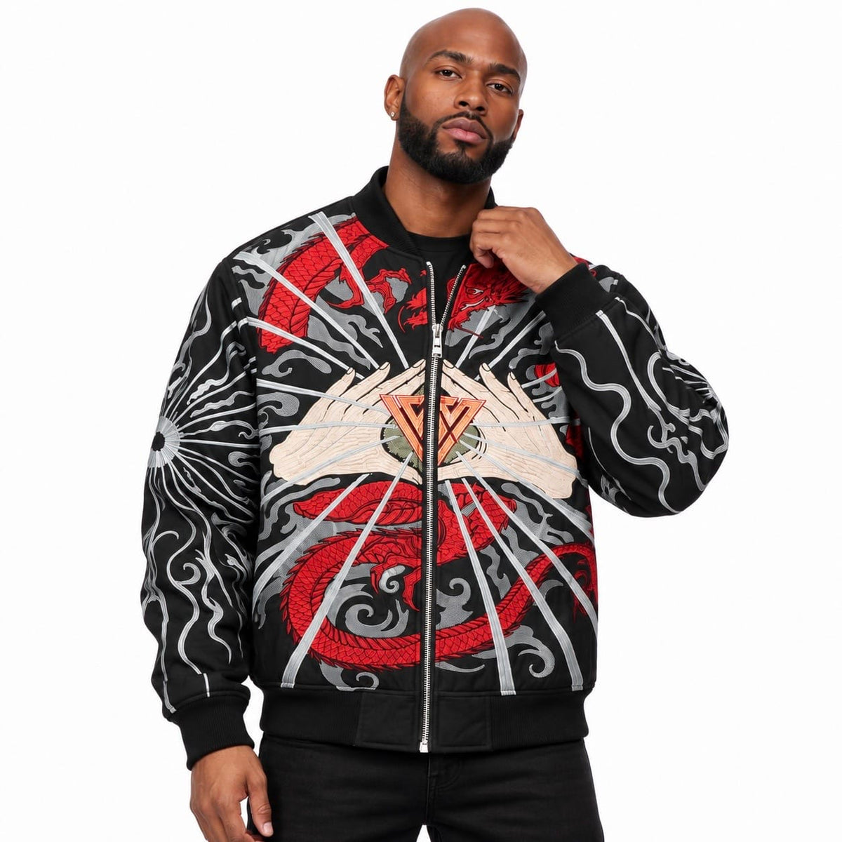 Valabasas Po Full Zip Jacket (Black) VLBS-VJK1-1095