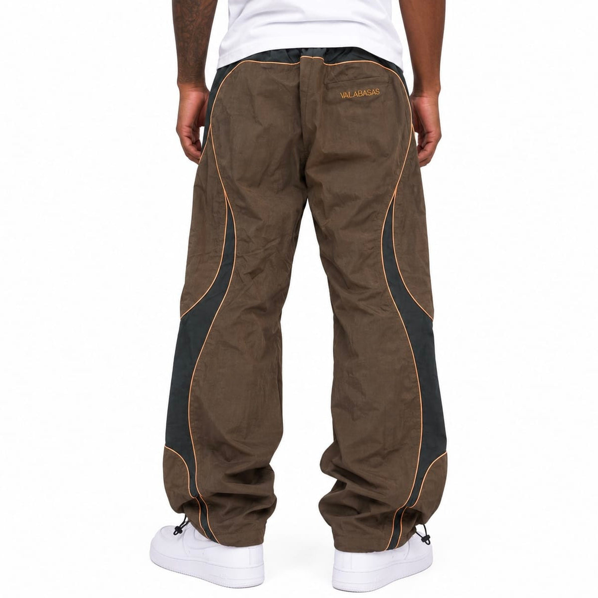 Valabasas Entrance Track Pants (Brown) VLBS-VP1-1033