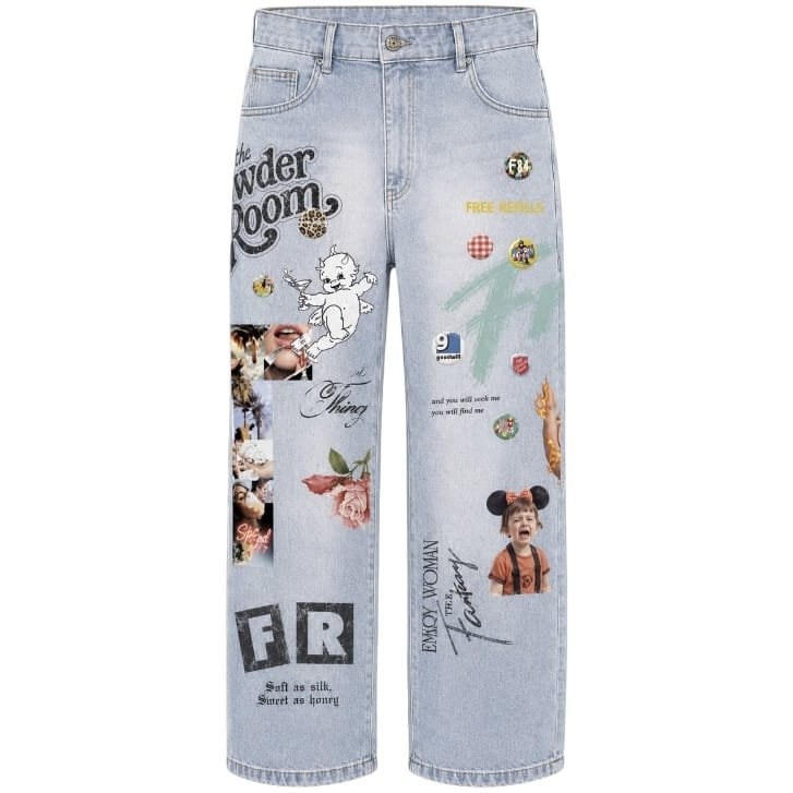 Free Refills The Powder Room Jeans (Light Blue) FR-H26-004