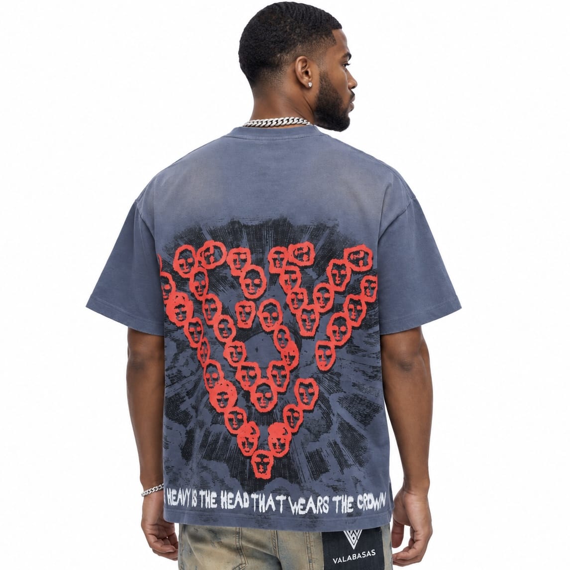 Valabasas The Crown Tee (Vintage Blue) VLBS-VCR1-1018