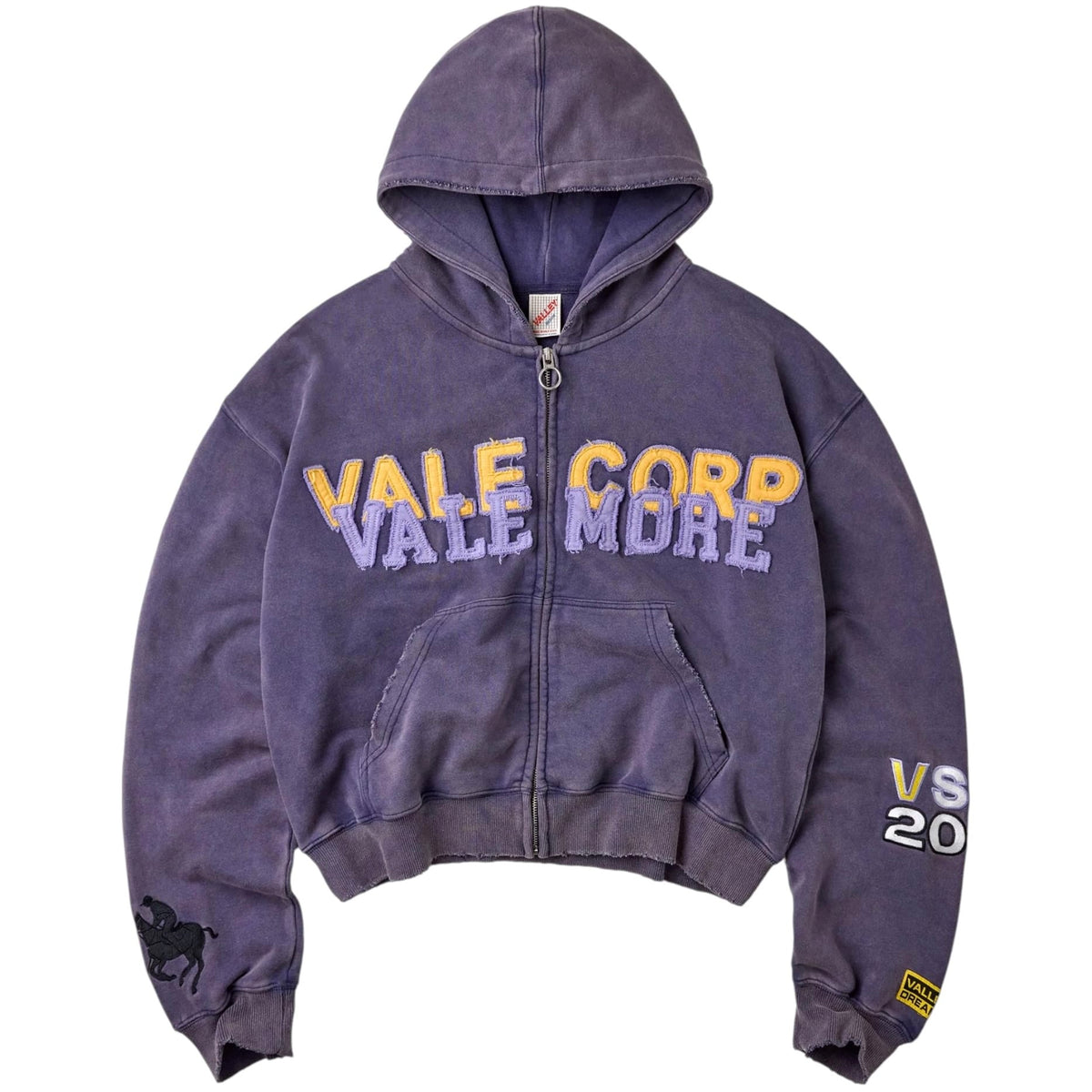 Vale Forever Navy Corp Zip Up Hoodie (Purple)