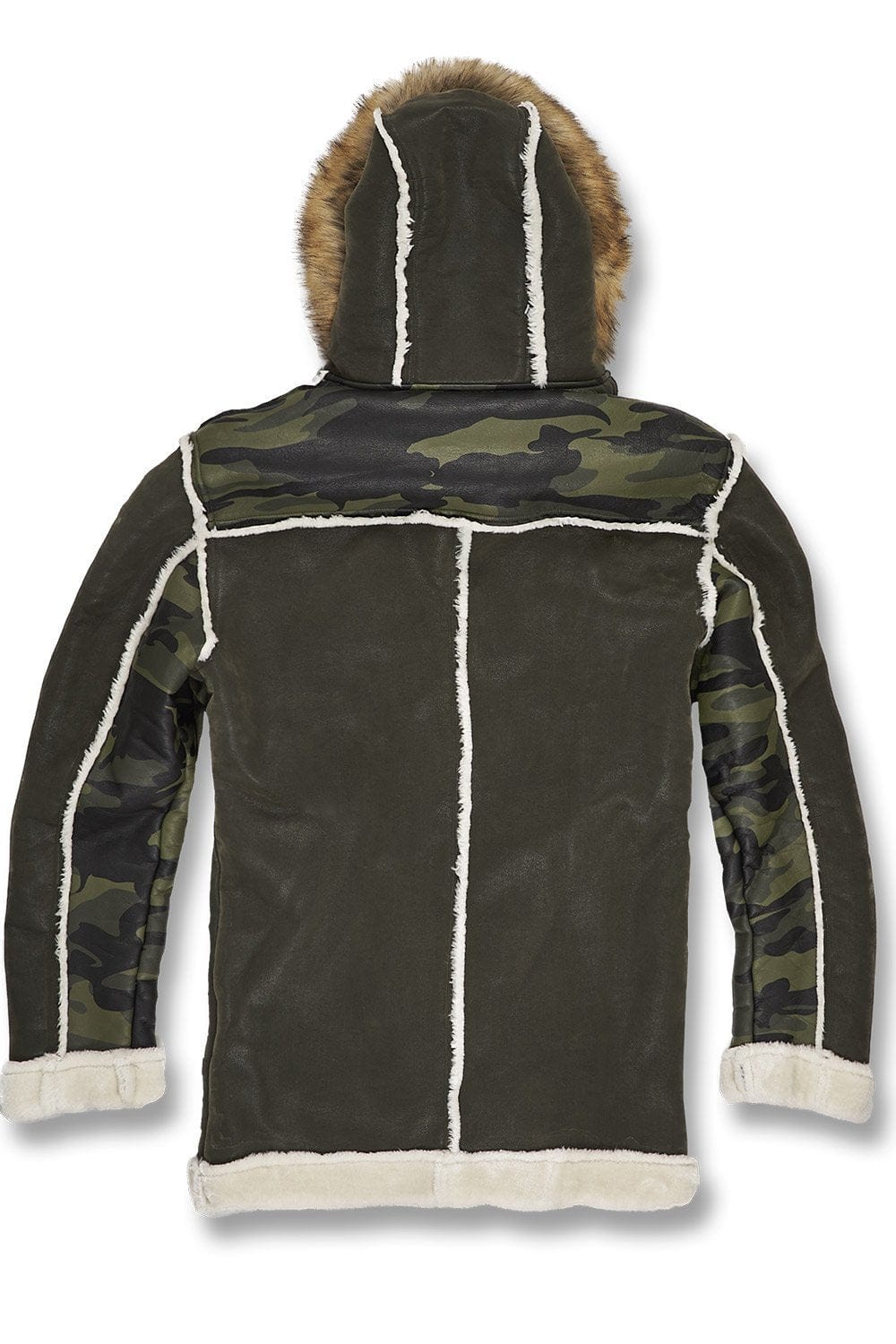 Jordan Craig Shearling Jacket (Olive Camo) - 91384