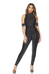WOMENS BLACK JUMPSUIT - HERA COLLECTION
