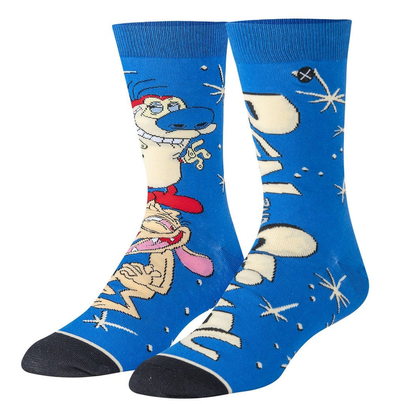 Odd Sox Ren & Stimpy Hilarious Socks (Size 8-12)