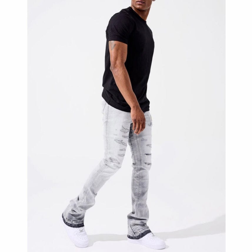 Jordan Craig Theo Stacked Lansing Denim Jean (Arctic Grey) JRF1097