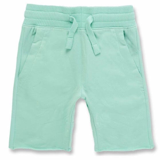 Kids Jordan Craig Palma French Terry Shorts (Aqua) 8350SAK