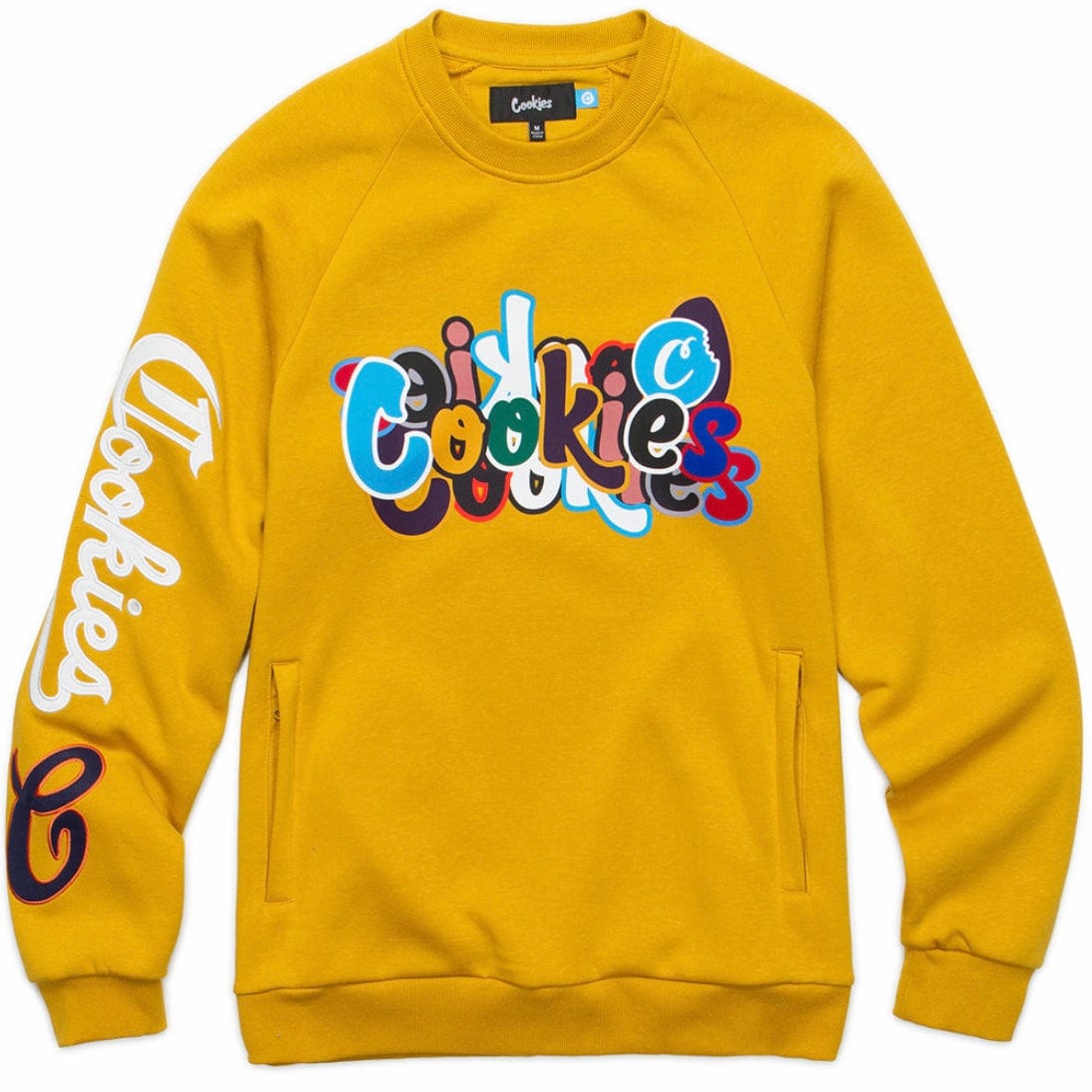 Cookies Infamous Fleece Crewneck (Gold) 1560C6027