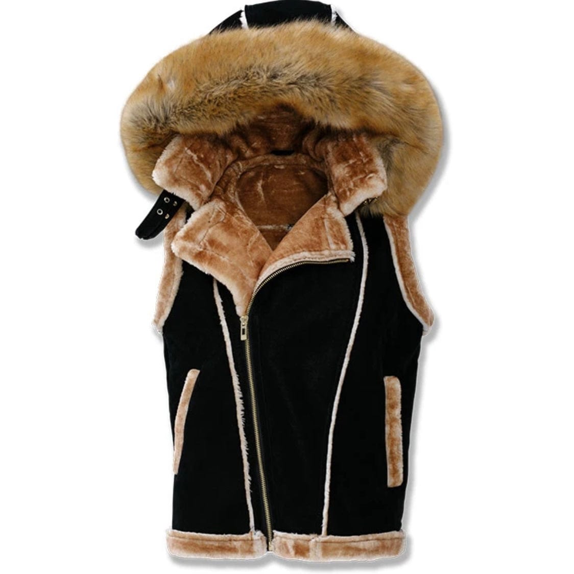 Jordan Craig Denali Shearling Vest (Dark Roast) 9368V