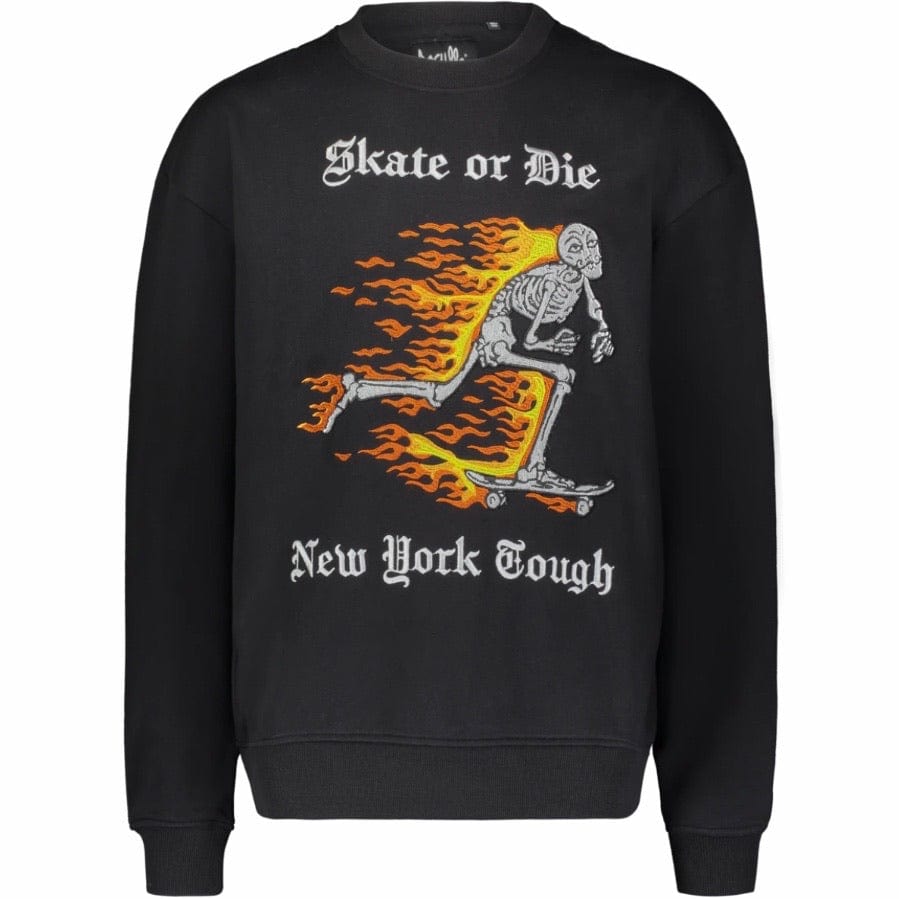 Haculla Skate Or Die Crewneck (Black) HA02BA-K01