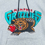 Mitchell & Ness Nba Memphis Grizzlies Premium Fleece Hoodie (Grey/Black)