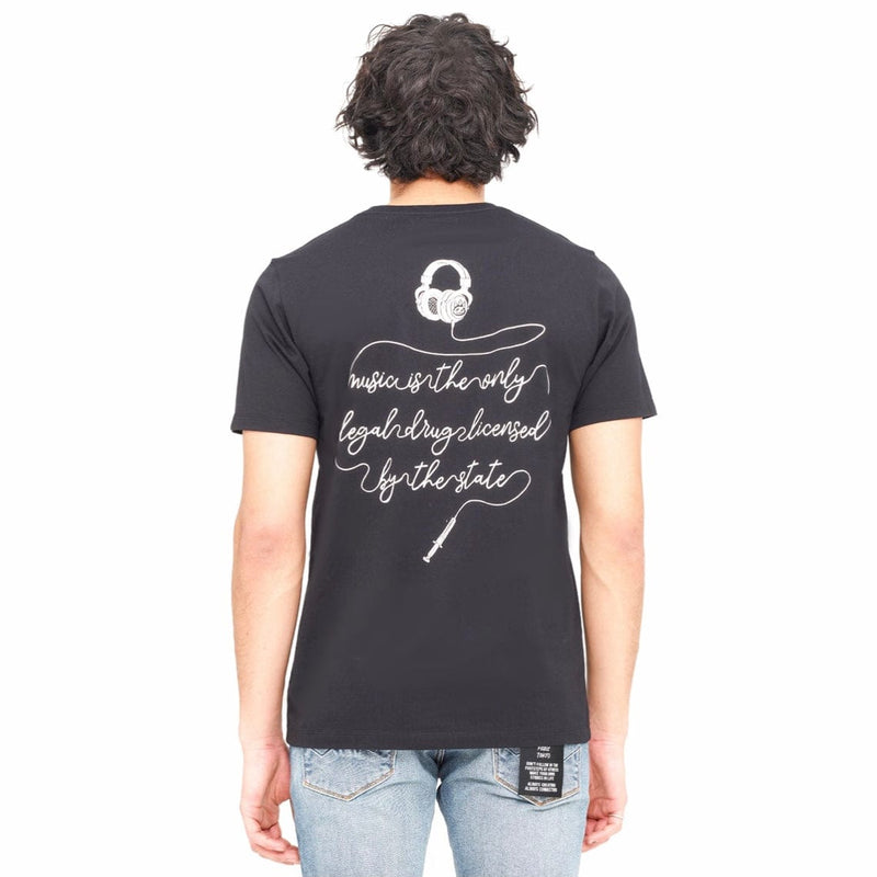Cult Of Individuality Addict T Shirt (Black) 621B12-K43