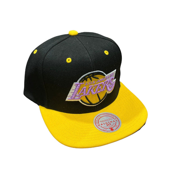 Mitchell & Ness Nba Hwc LA Lakers Lotto Pick Snapback (Black/Yellow)