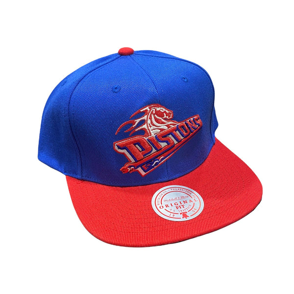 Mitchell & Ness Nba Detroit Pistons Reload 2.0 Snapback (Blue/Red)