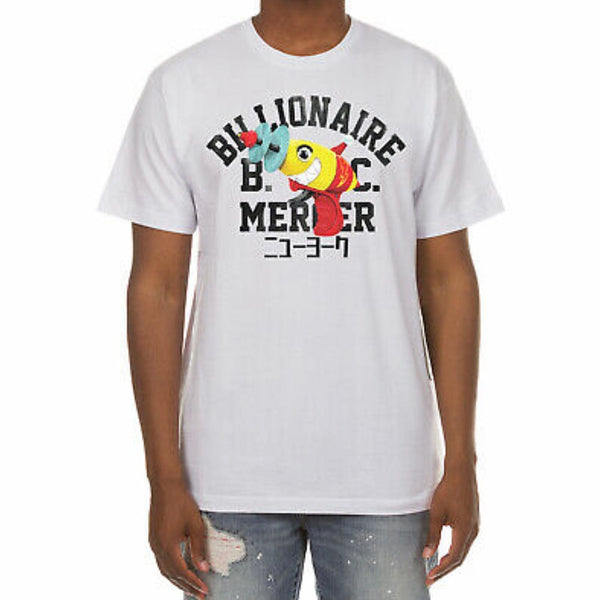 Billionaire Boys Club BB Raygun Short Sleeve Tee (White) 811-7200