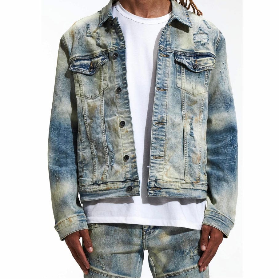 Crysp Bering Denim Jacket (Blue Sand) CRYSPF221-200