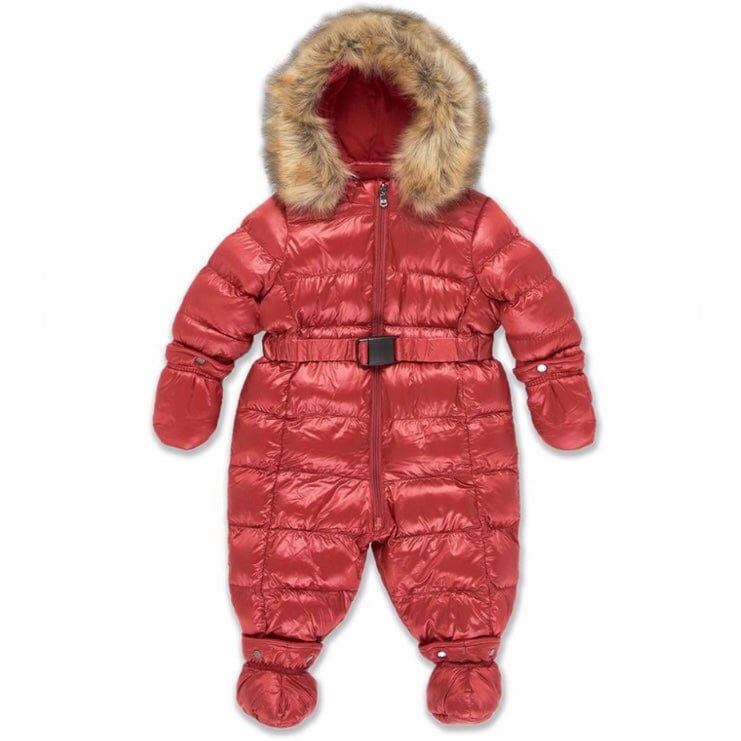 Kids Jordan Craig Newborn Astoria Snowsuit (Red) NB900