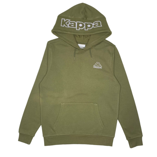 Kappa Logo Covington Hoodie (Green Olive) 341D7KW