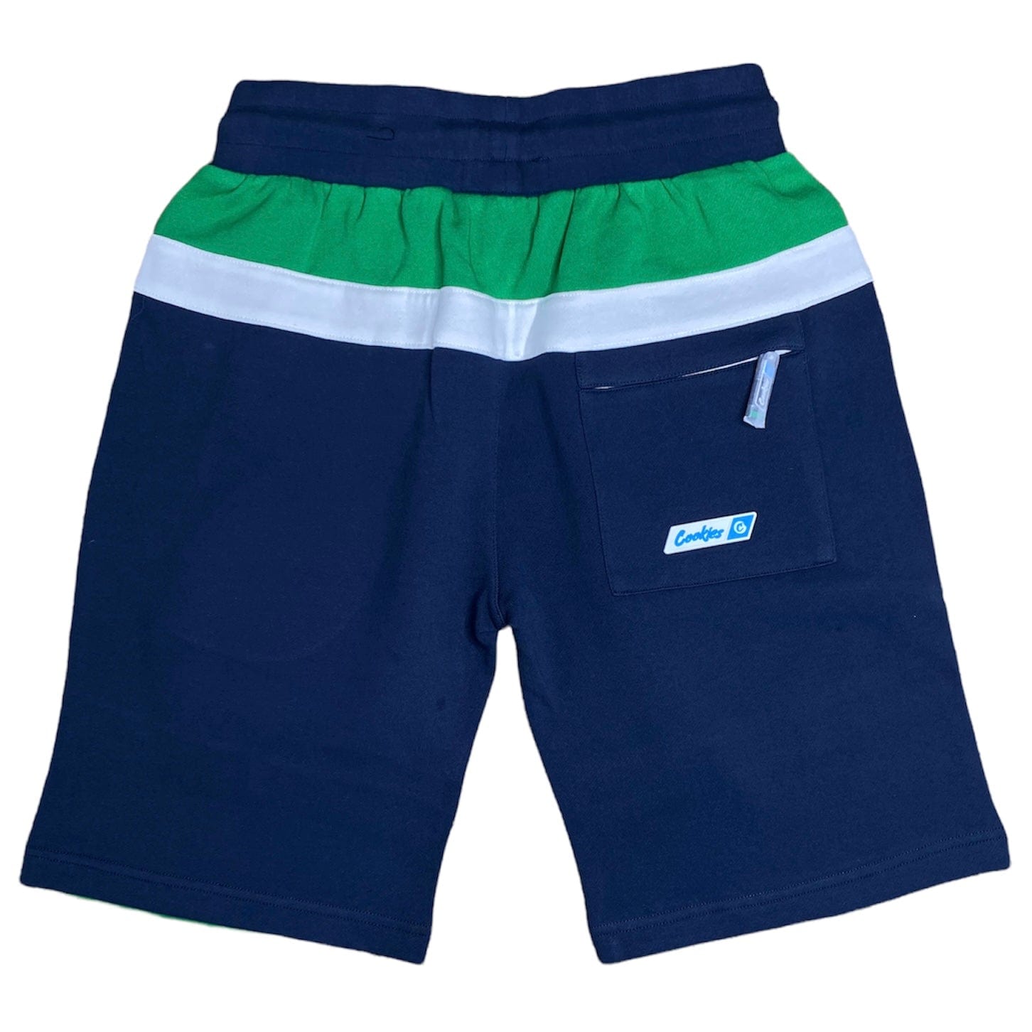 Cookies Bal Harbor Interlock Sweat Shorts (Navy/Kelly Green) 1557B5899