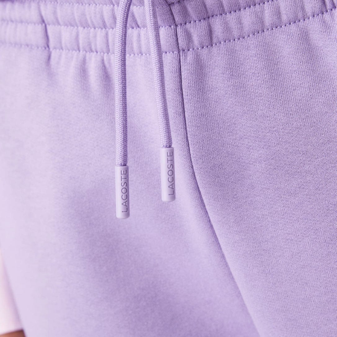 Lacoste Tapered Fit Fleece Trackpants (Purple) XH2529-51