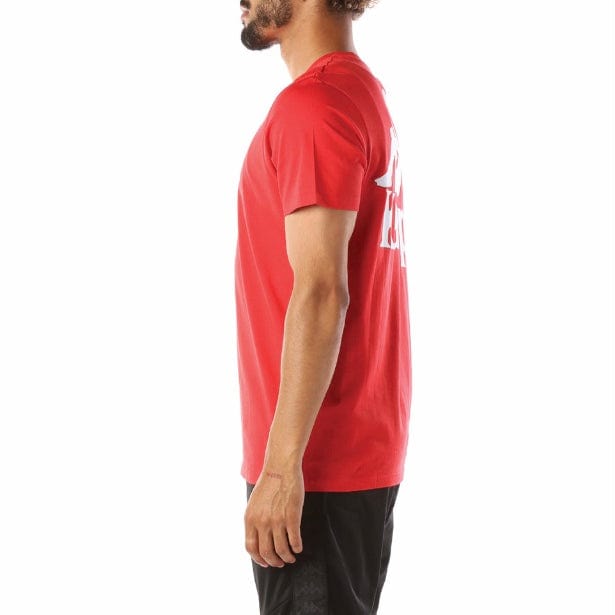 Kappa Authentic Ables T Shirt (Red Paprika) 351B7HW