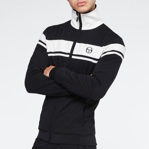 Sergio Tacchini Capomasters Track Set (Black/Gardenia)