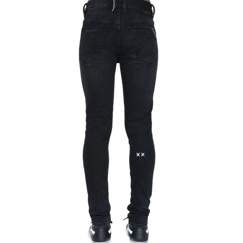 Cult of Individuality Punk Super Skinny Premium Stretch (Vintage Black)