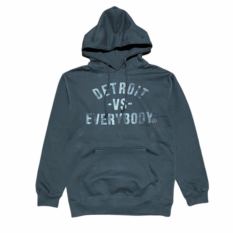 Detroit Vs Everybody Hoodie (Black/Black)
