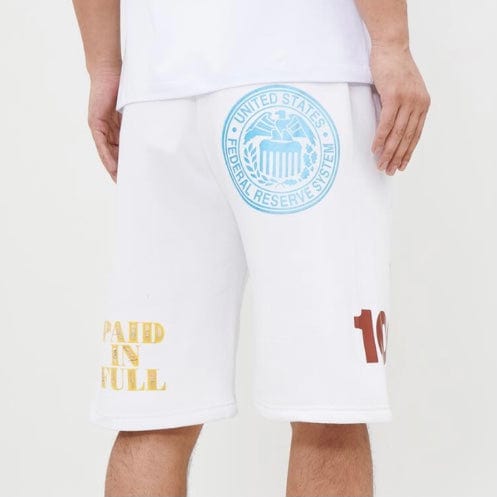 Eternity Bc/Ad Paid In Full Shorts (White) E3134034-WHT