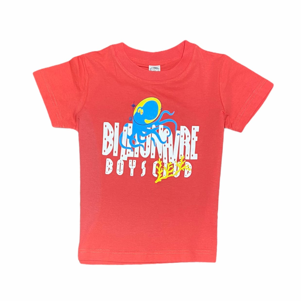 Kids Billionaire Boys Club BB Tentacles Short Sleeve Tee (Cayenne) 813-3207