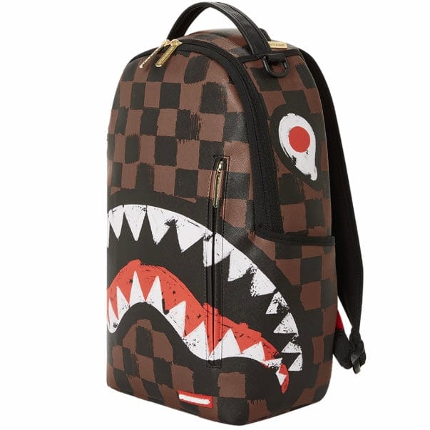 Sprayground Sharks In Paris Painted DLXVF Backpack