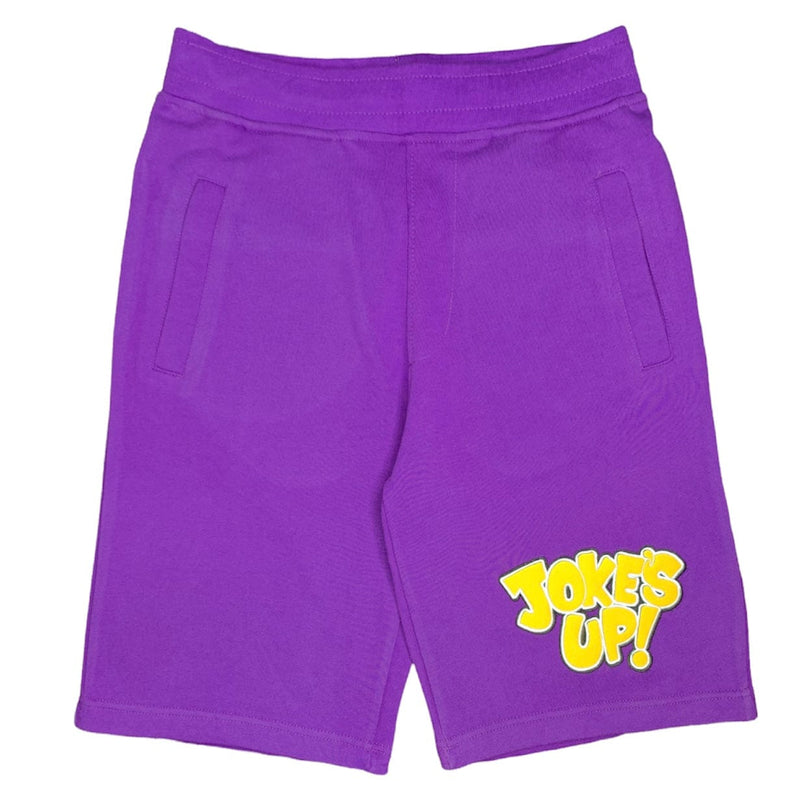 Jokes Up Logo Shorts (Purple) 36386