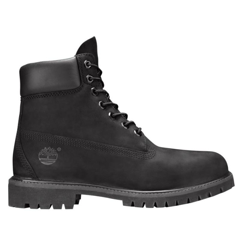 Timberland 6 In Waterproof Boots (Black Nubuck)