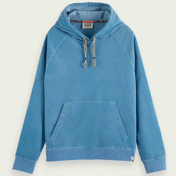 Scotch & Soda Corduroy Hoodie (Winter Sky) 169195