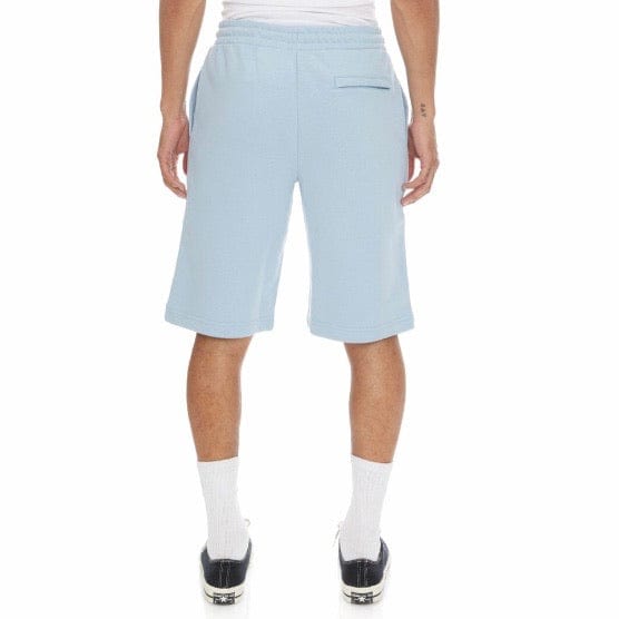 Kappa Logo Fleece Mabok Shorts (Light Blue)