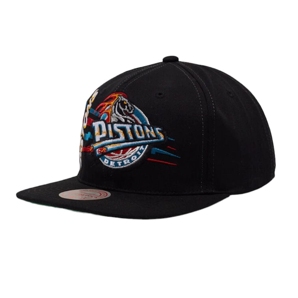 Mitchell & Ness Nba Retro Bolt Deadstock Snapback Hwc Pistons (Black)