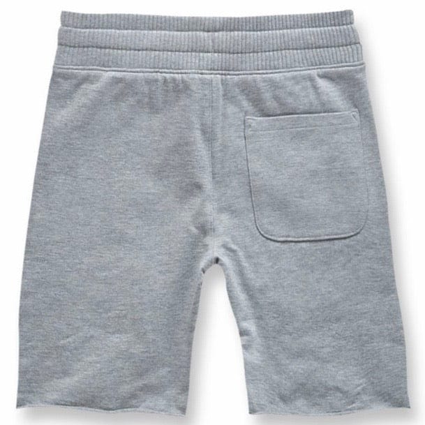 Kids Jordan Craig Palma French Terry Shorts (Heather Grey) 8350SAK