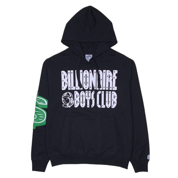 Billionaire Boys Club BB Straight Font Hoodie (Black) 831-1312