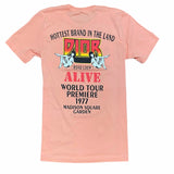 World Tour Kiss T Shirt (Orange)