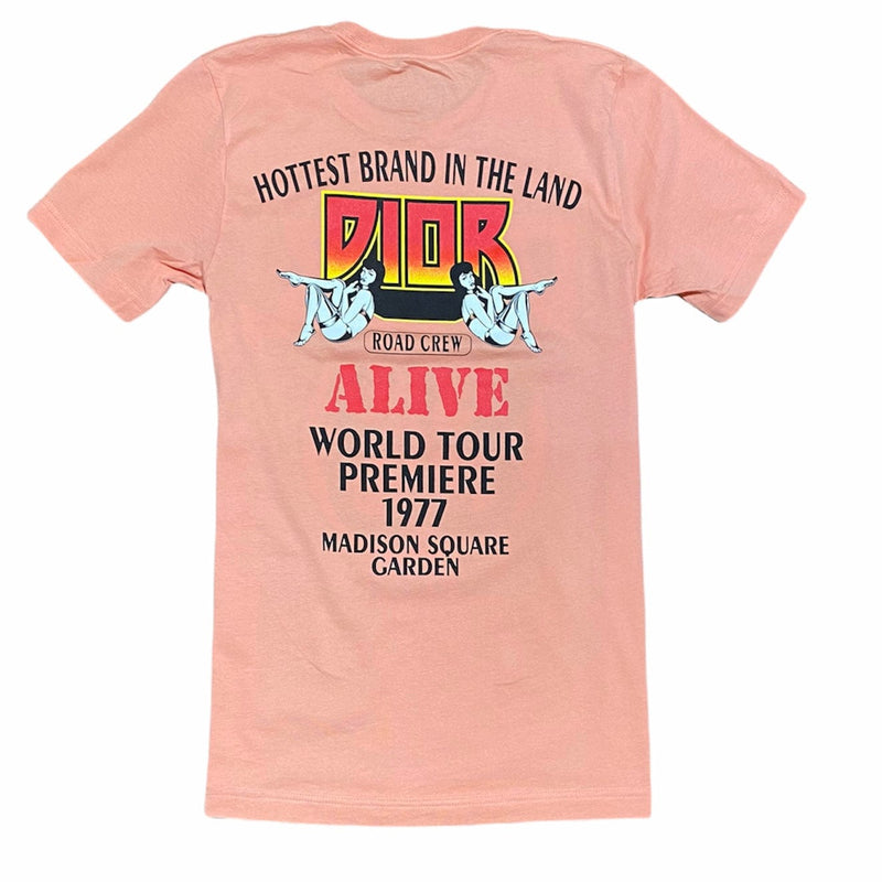 World Tour Kiss T Shirt (Orange)