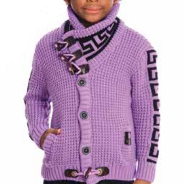 Kids Lcr Sweater (Lilac/Black) K-6320