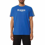 Kappa Authentic Bendoc T Shirt (Blue/Lime-Orange/Grey) 37155NW