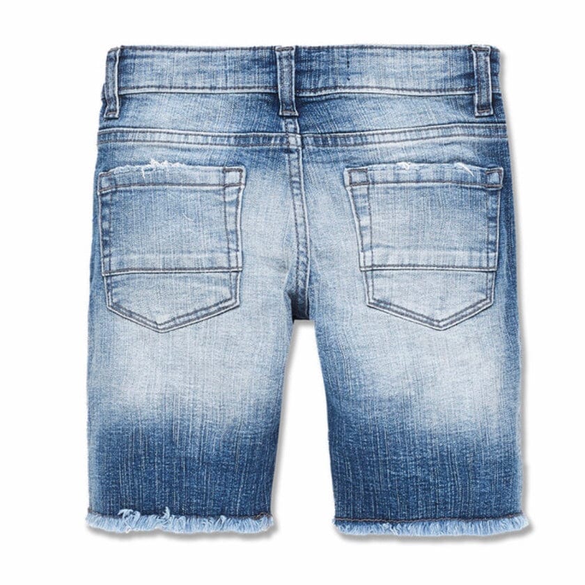 Kids Jordan Craig Siena Denim Shorts (Viper Blue) J3191SK