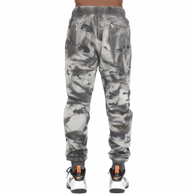Cult Of Individuality Novelty Sweatpants (Charcoal Tie Dye) 621B11-SP23A