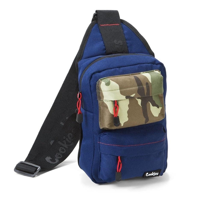 Cookies Smell-Proof Sling Bag Navy