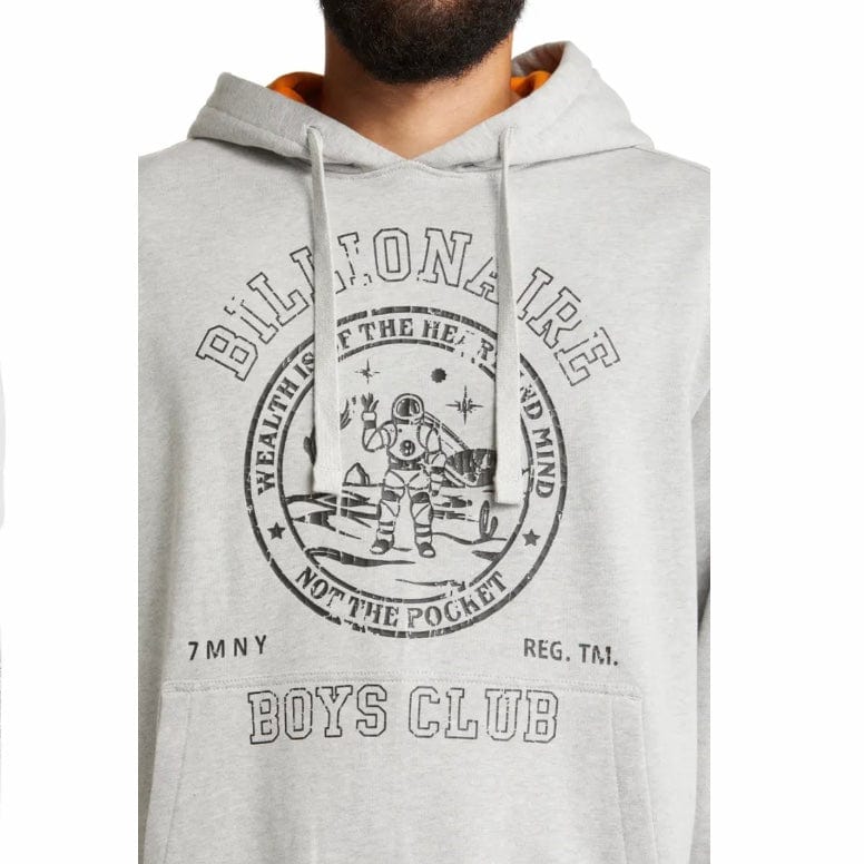 Billionaire Boys Club BB Seal Hoodie (Heather Grey) 821-7307