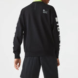 Lacoste Loose Fit Reflective Print Sweatshirt (Black) SH0086-51