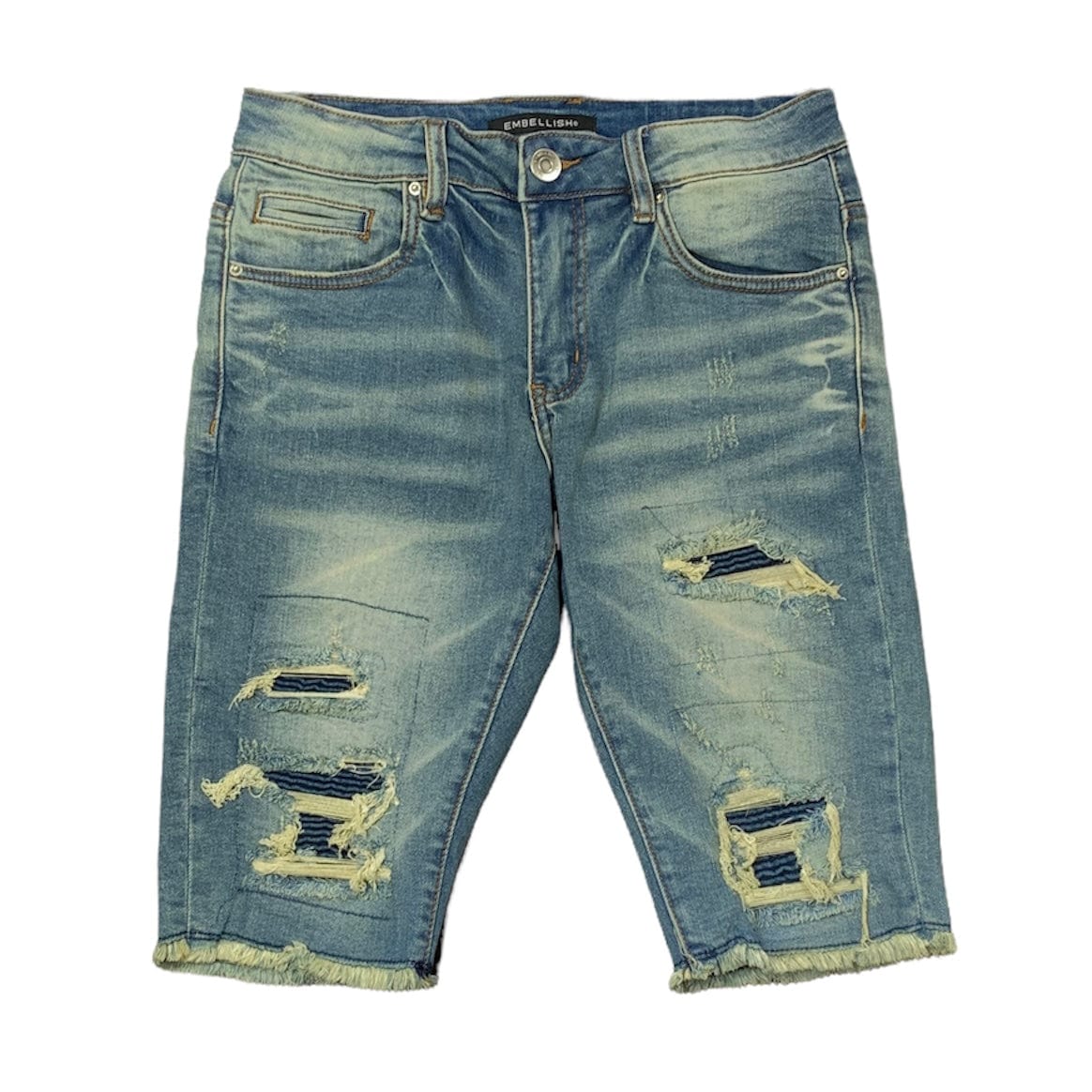 Embellish Ringo Shorts (Blue Rinse) EMBSP222-127