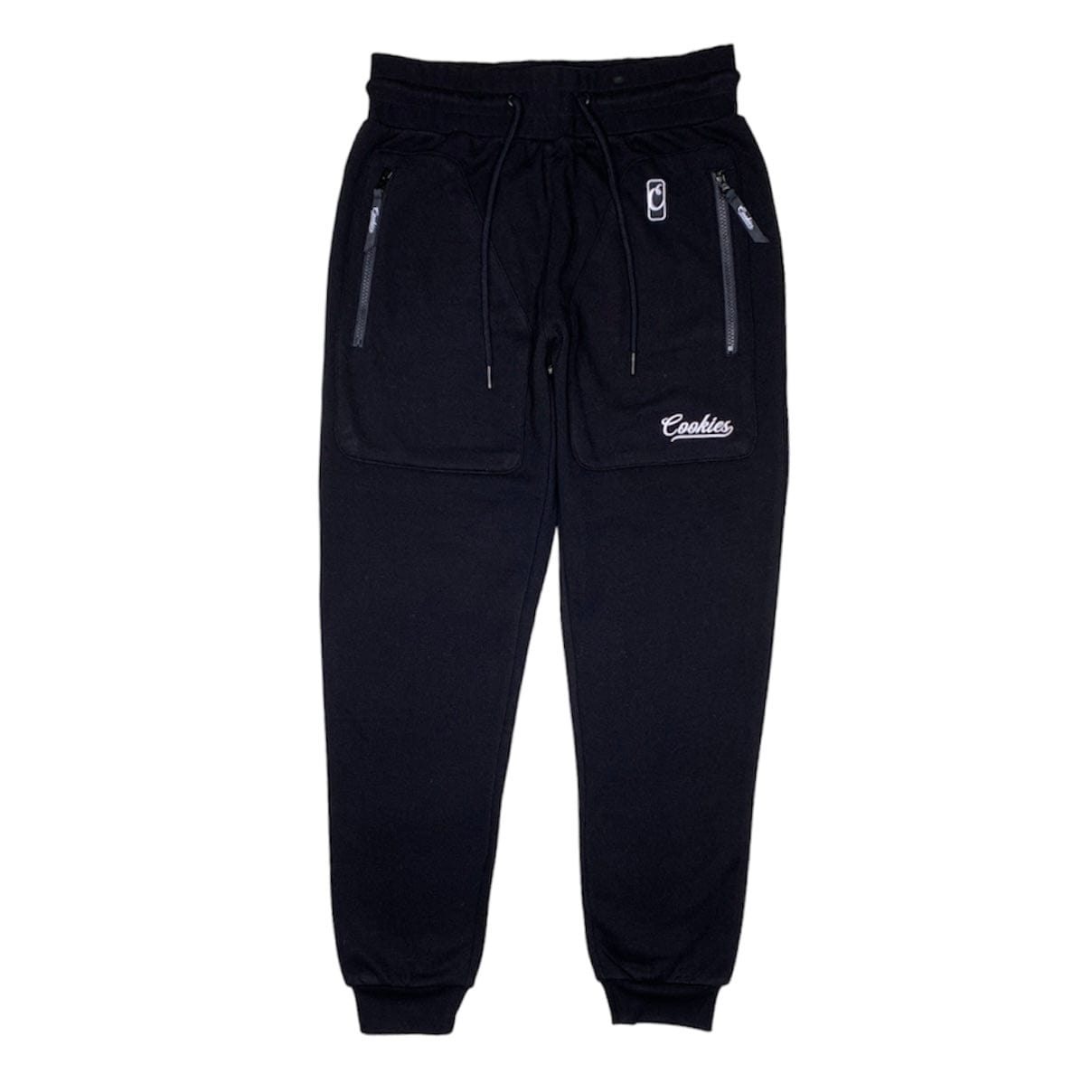 Cookies Pack Talk Fleece Paneled Sweatpant (Black) 1564B6626