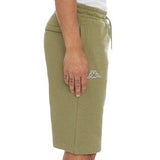Kappa Logo Fleece Mabok Shorts (Olive)